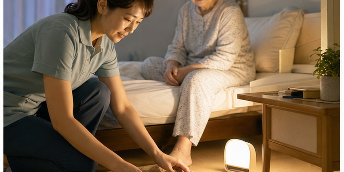 長輩居家照護如何預防跌倒？從浴室、床邊和夜間起身開始檢查